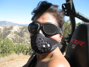 U2 Mask on the trail